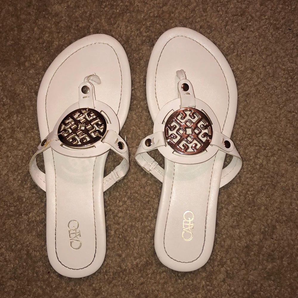 White Cato Sandles